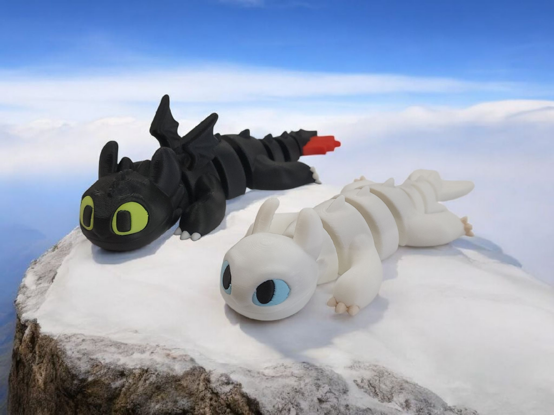 Toothless & Lightfurry