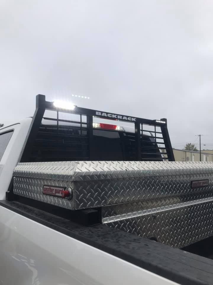 truck back rack, truck toolbox