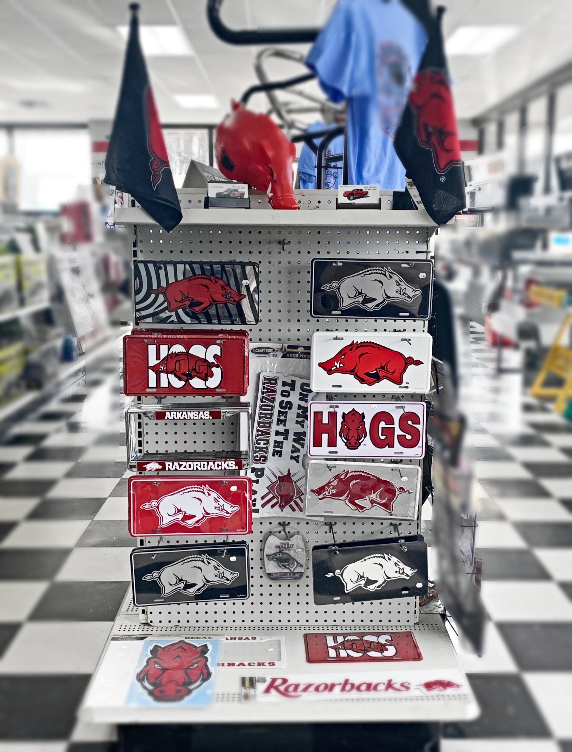 razorback license plates