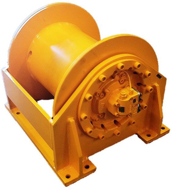 10 tonne hydraulic winch