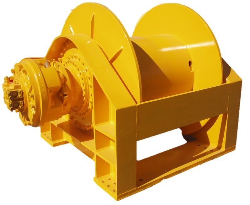 55 tonne hydraulic winch