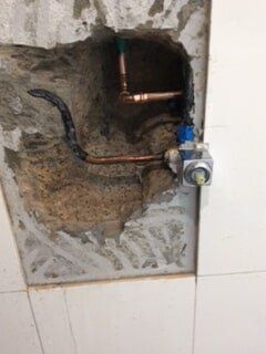 Water Leak in the Shower Wall