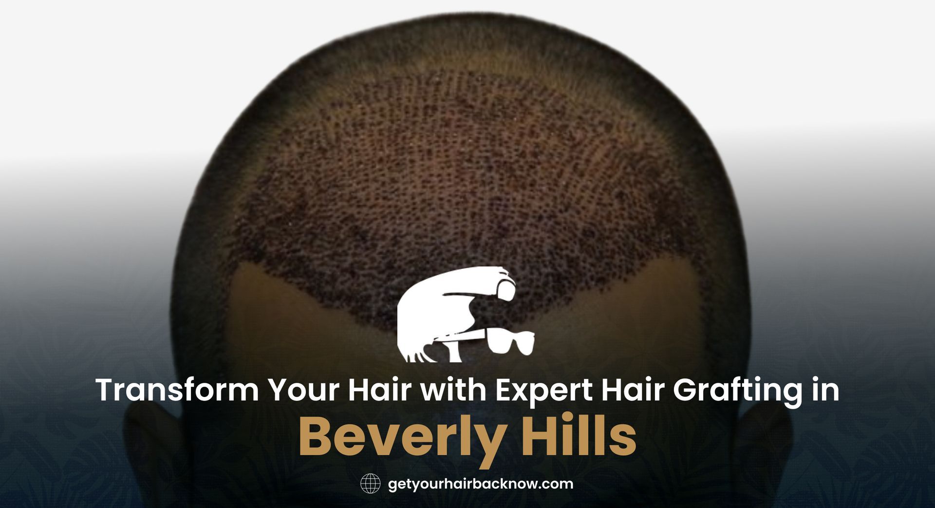 A picture of a man 's head with a clapper board in the background