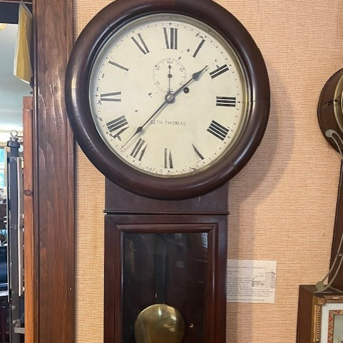 Seth Thomas #2 railroad Regulator — Waxhaw, NC — Antique Clock Shop