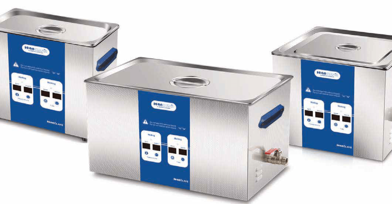 photo of ultrasonic cleaners for medical applications.