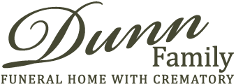 Logo for Dunn Family Funeral Home with Crematory.