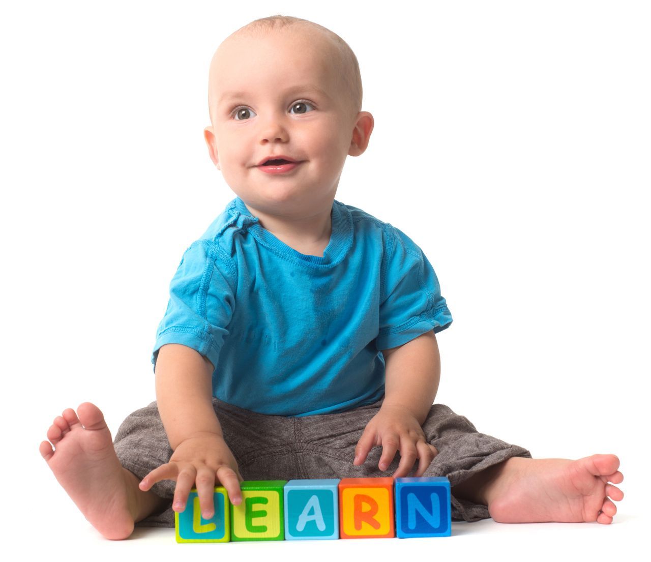 Child Playing With Blocks — Billings, MT — Bright Little Stars Inc