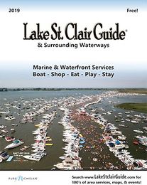 Find us in Lake St. Clair Guide