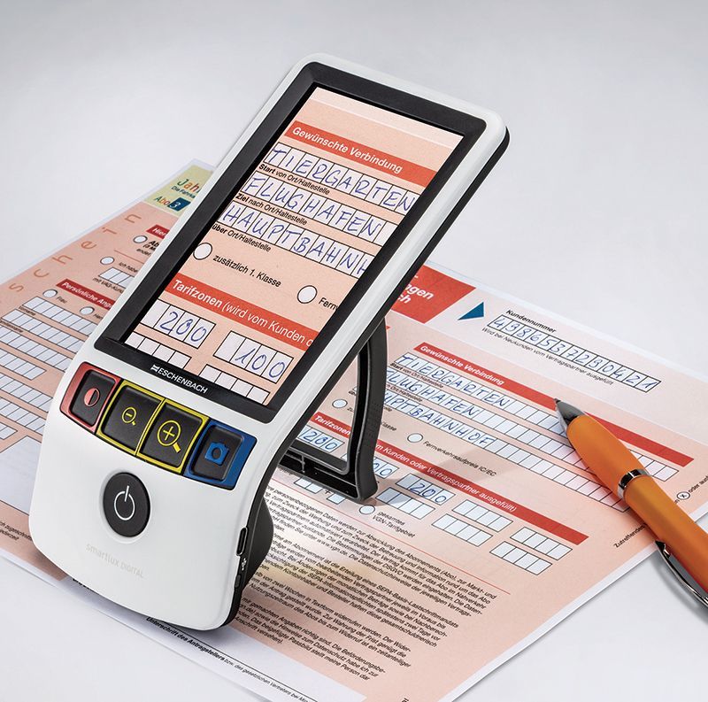 Tools and equipment for low vision patient