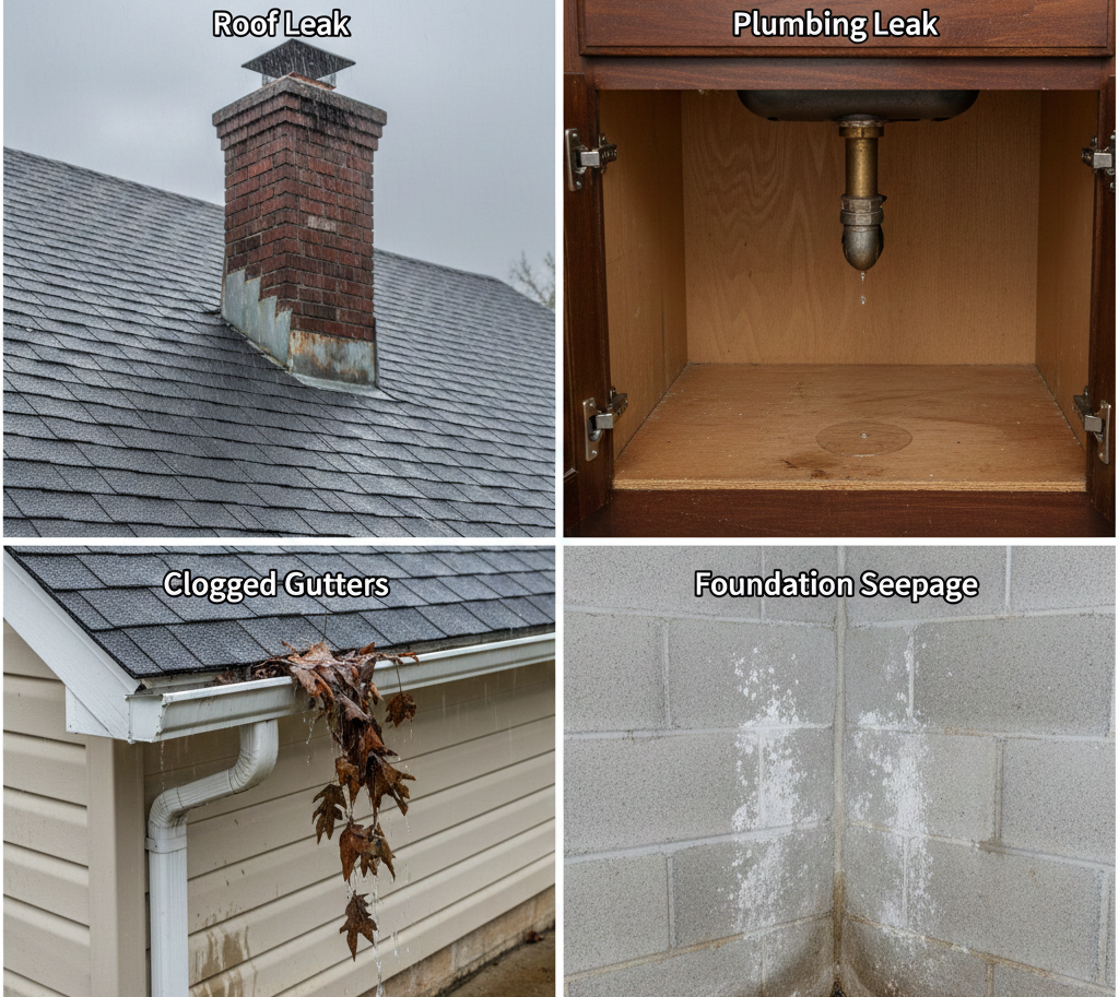 water damage Alexandria
