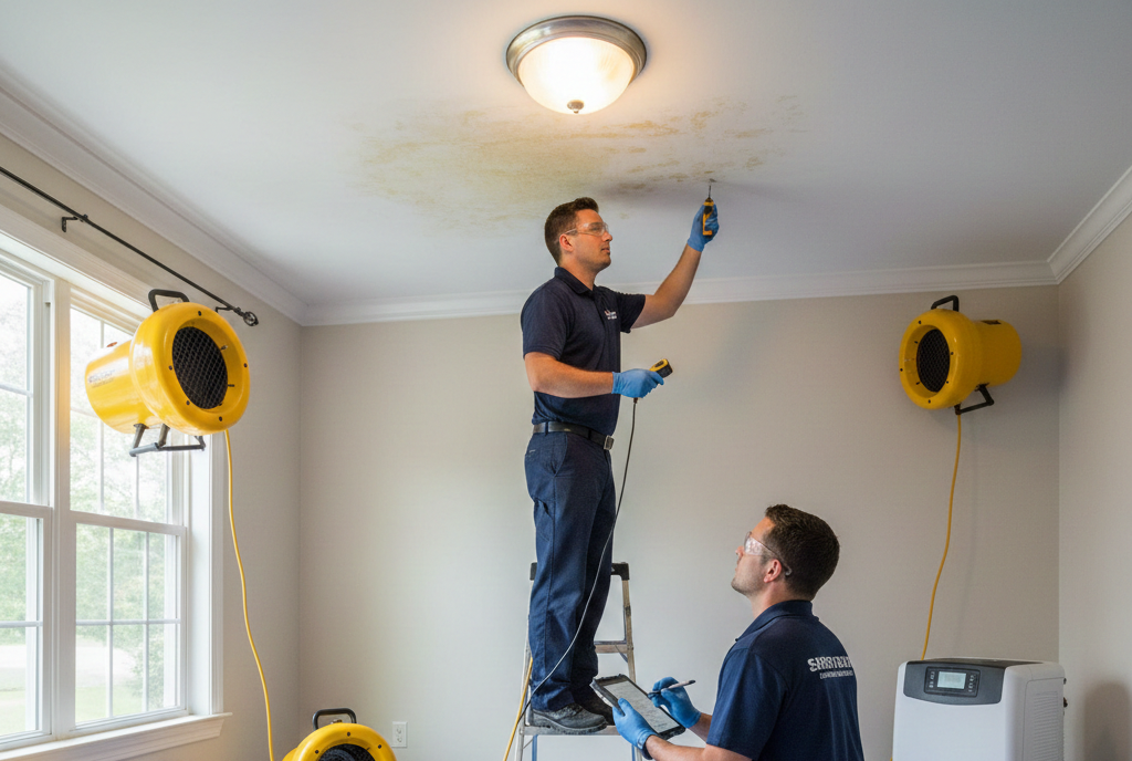 water damage restoration Alexandria
