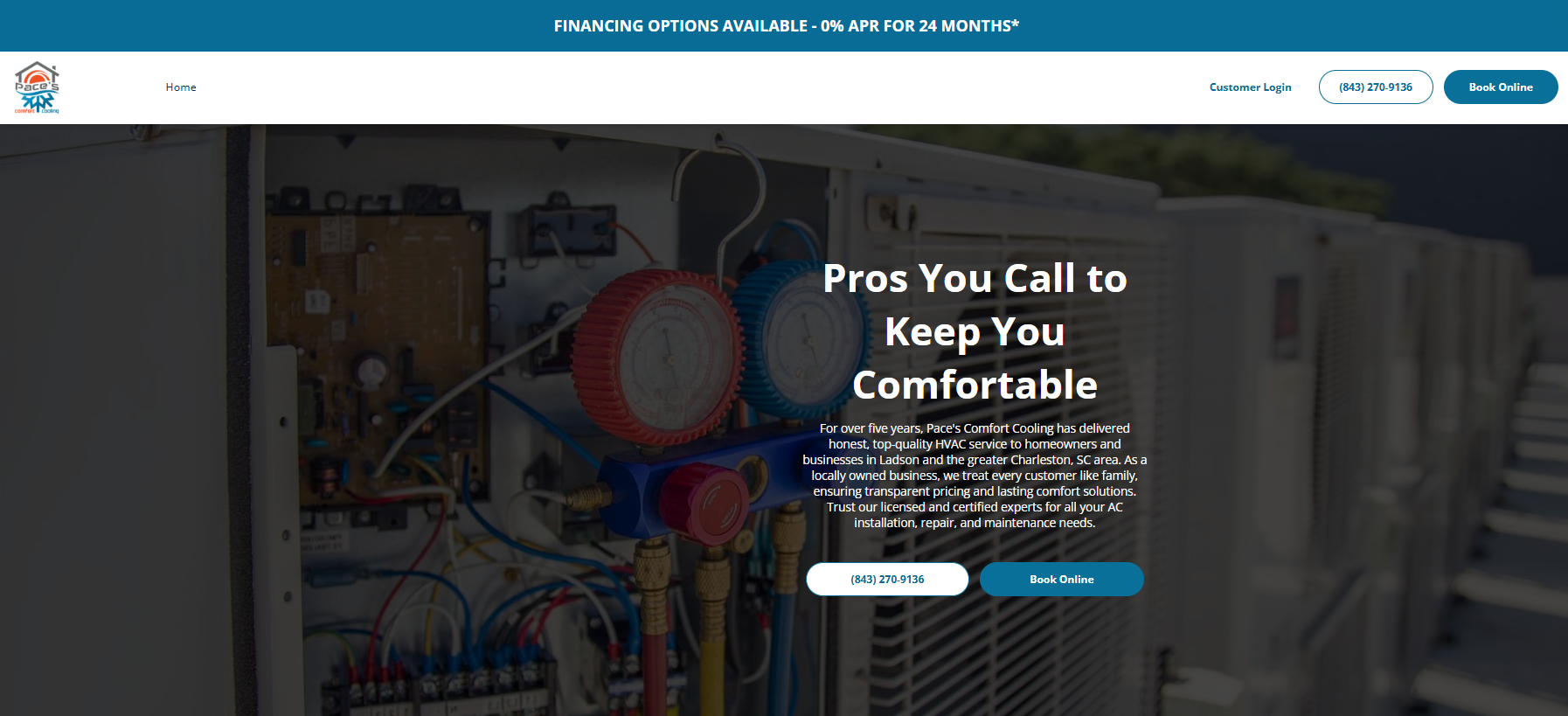 Pace's Comfort Cooling