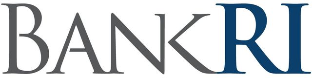 BankRI logo, dark gray text with the "RI" in dark blue.
