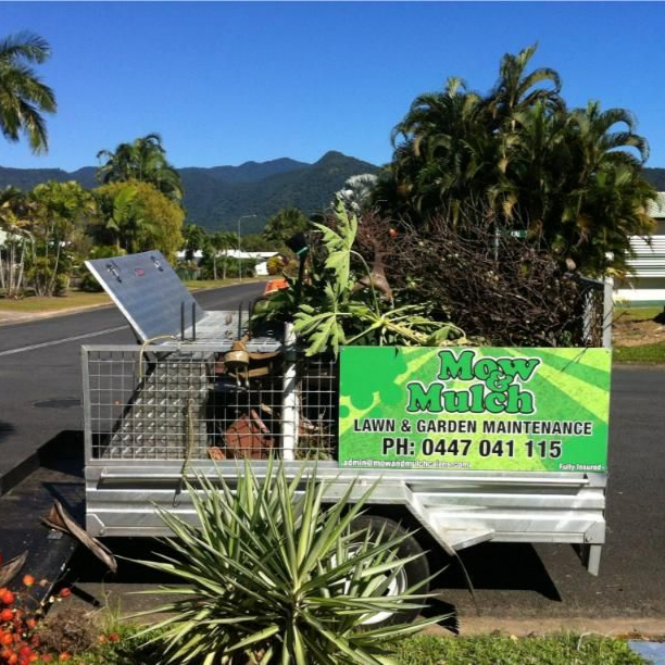 A Trailer Full of Garden Waste — Mow & Mulch Lawn & Garden Maintenance In White Rock, QLD