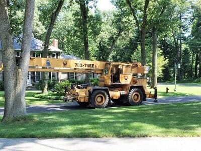 Bucket truck — Tree Experts in Hampden, MA