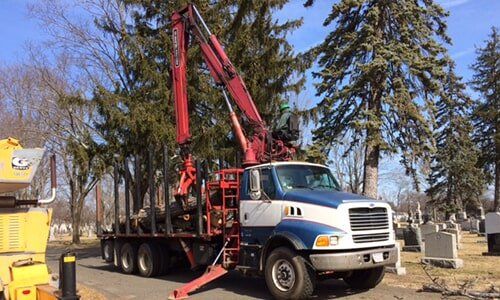 Tri-axle truck — Tree Experts in Hampden, MA