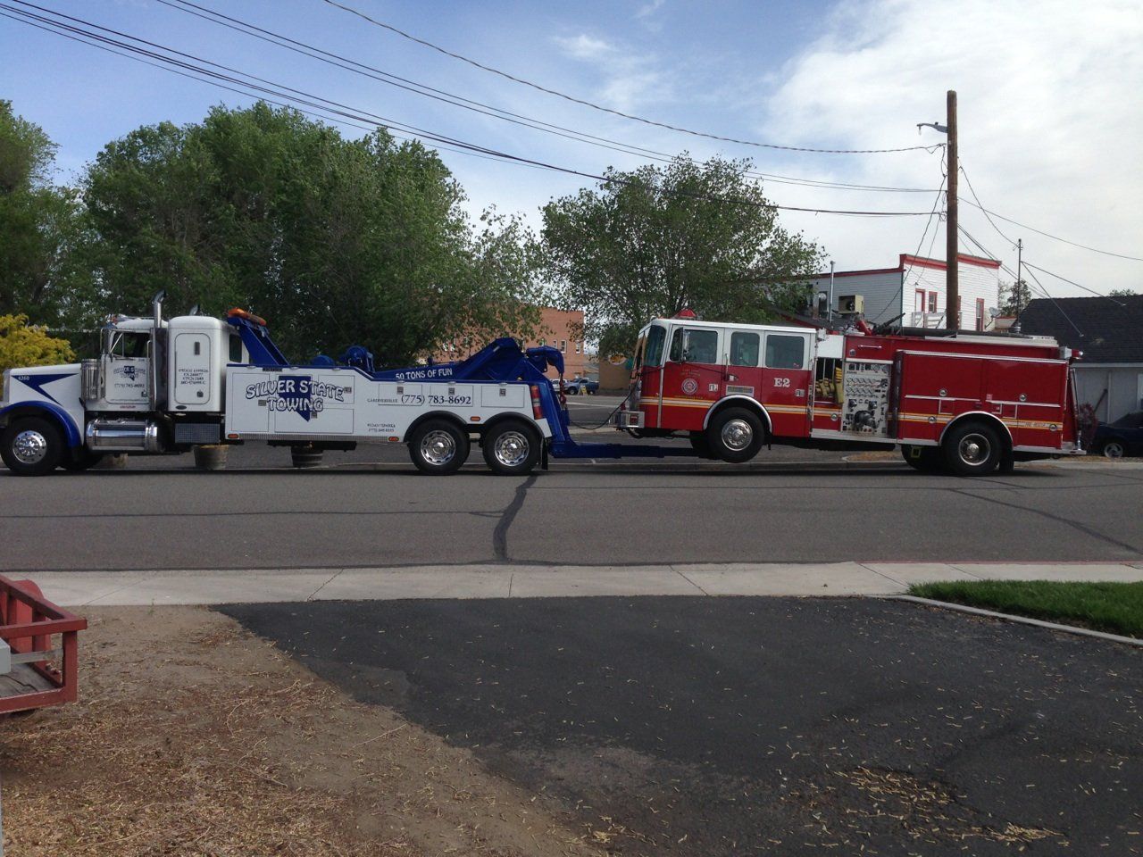Used Car Sale — Towed Fire Truck in Reno, NV