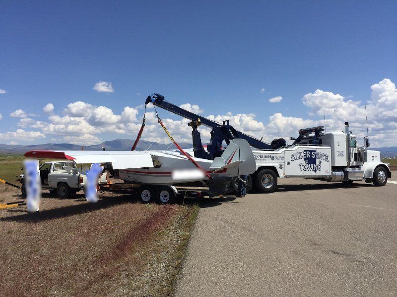 Flat Tire — Recovering Crashed Plane in Reno, NV