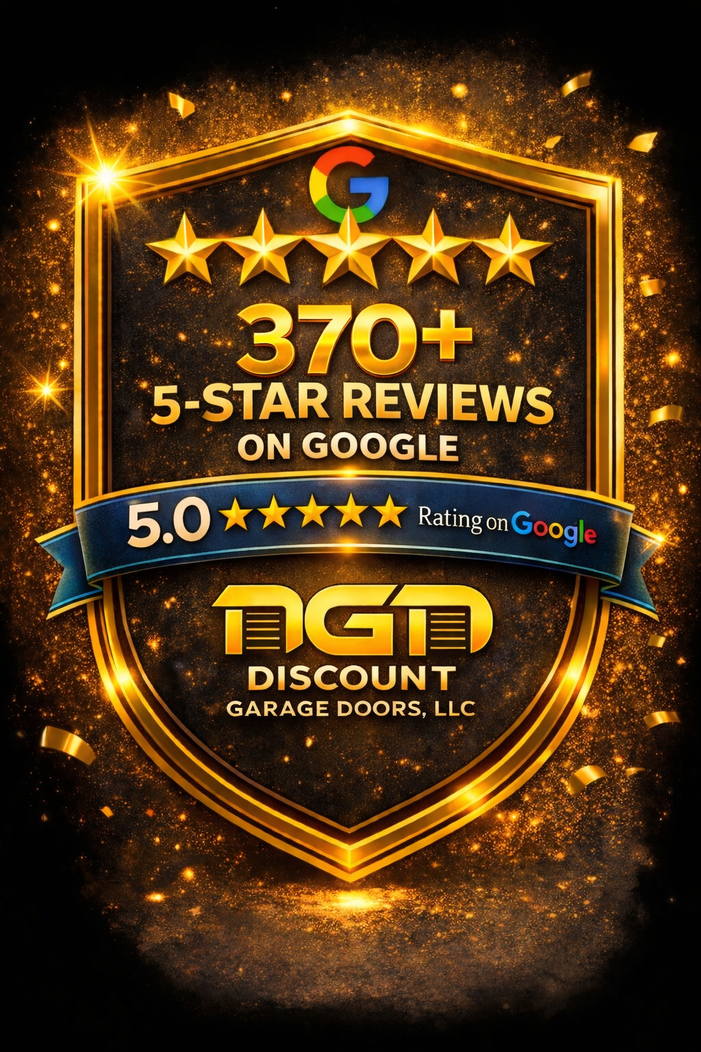 370+ 5 star reviews