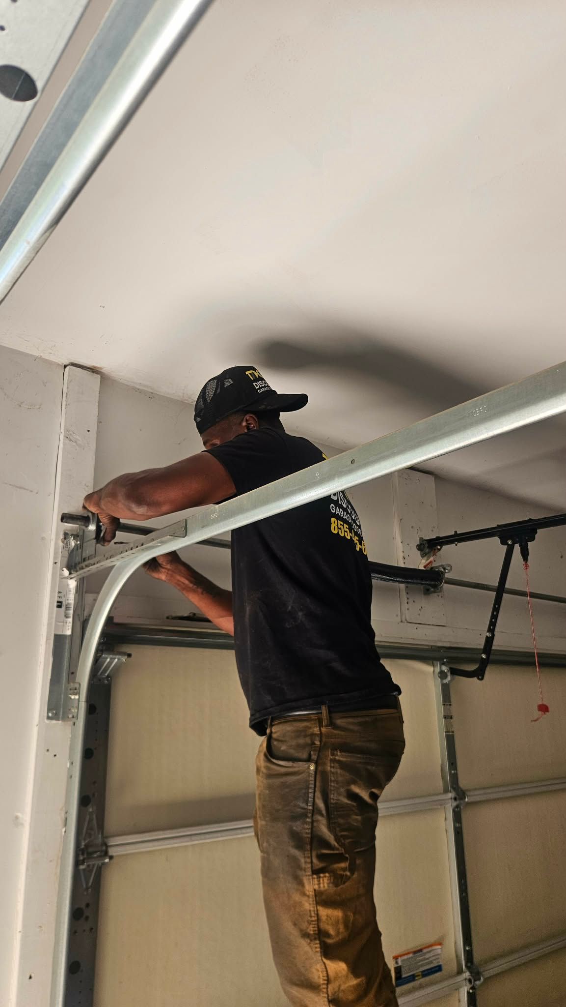 Garage Door Spring Repair in Wilkes-barre PA by Discount Garage Door tech