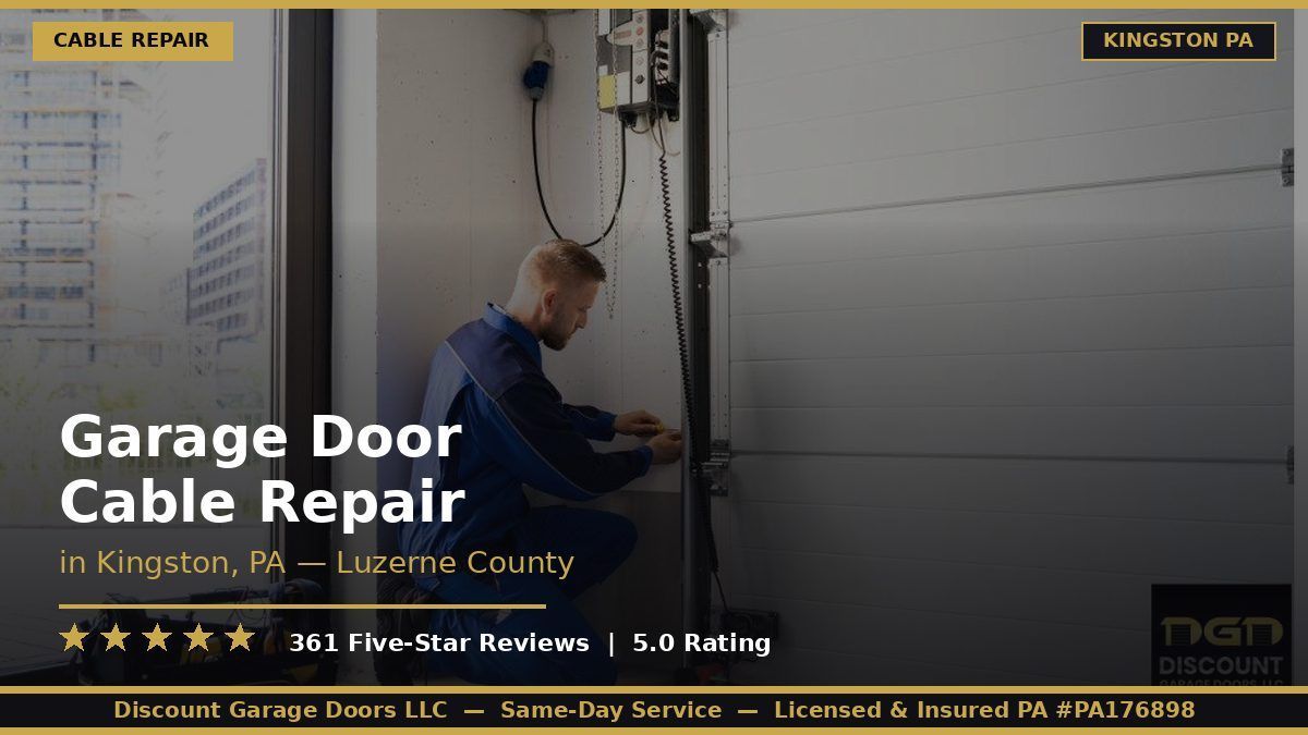 garage door cable repair kingston pa