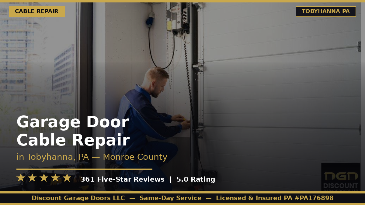 garage door cable repair tobyhanna pa