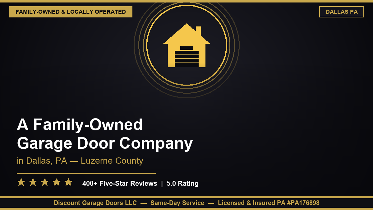 Family-Owned, Back Mountain Local

