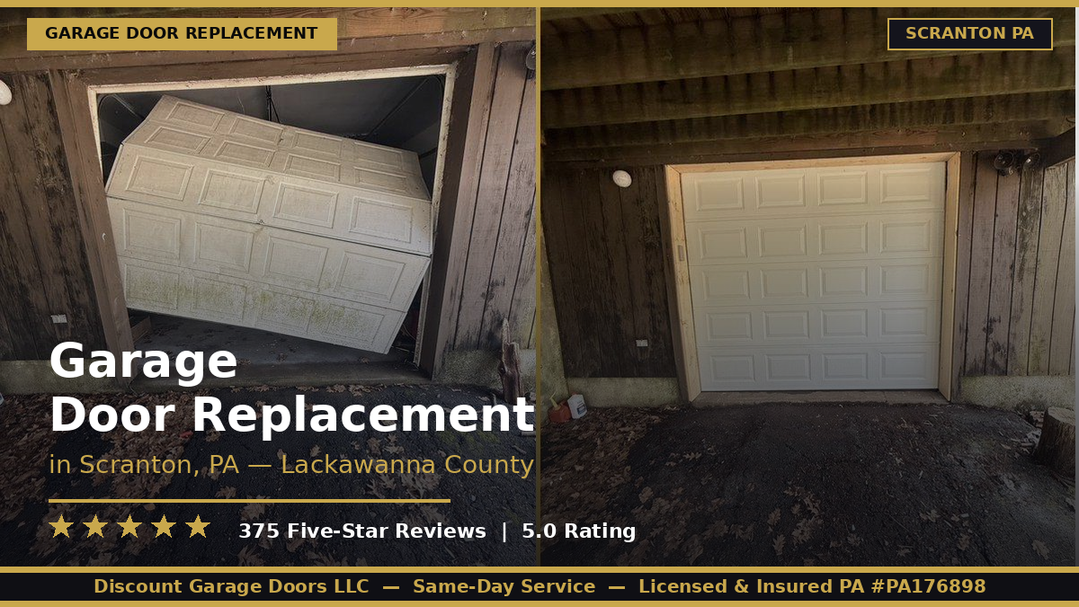 Garage Door Replacement — Scranton, PA