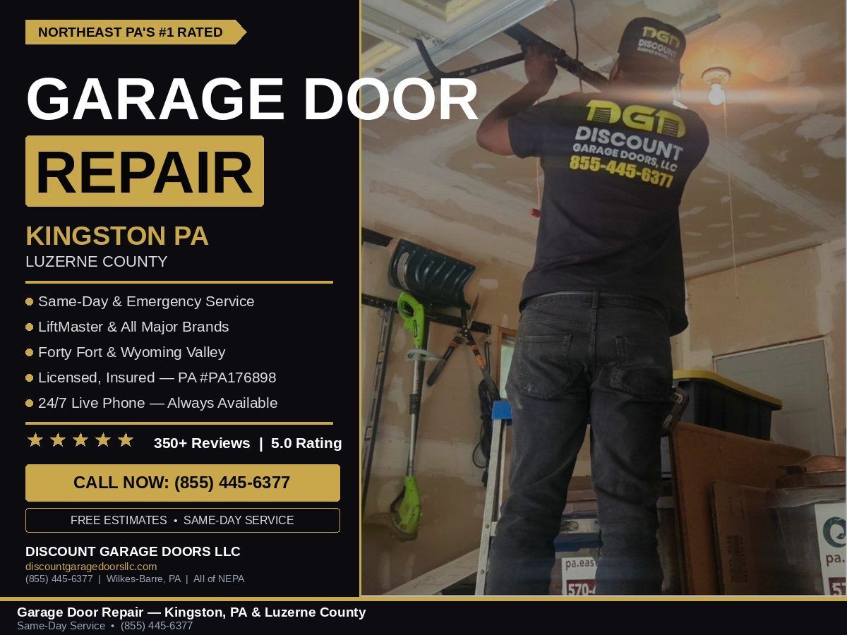 garage door repair services in kingston pa