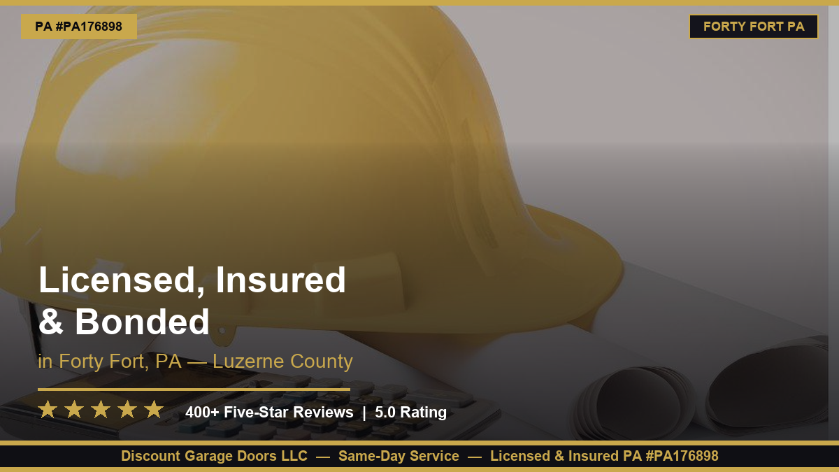  Licensed, Insured, and Fully Transparent — PA #PA176898