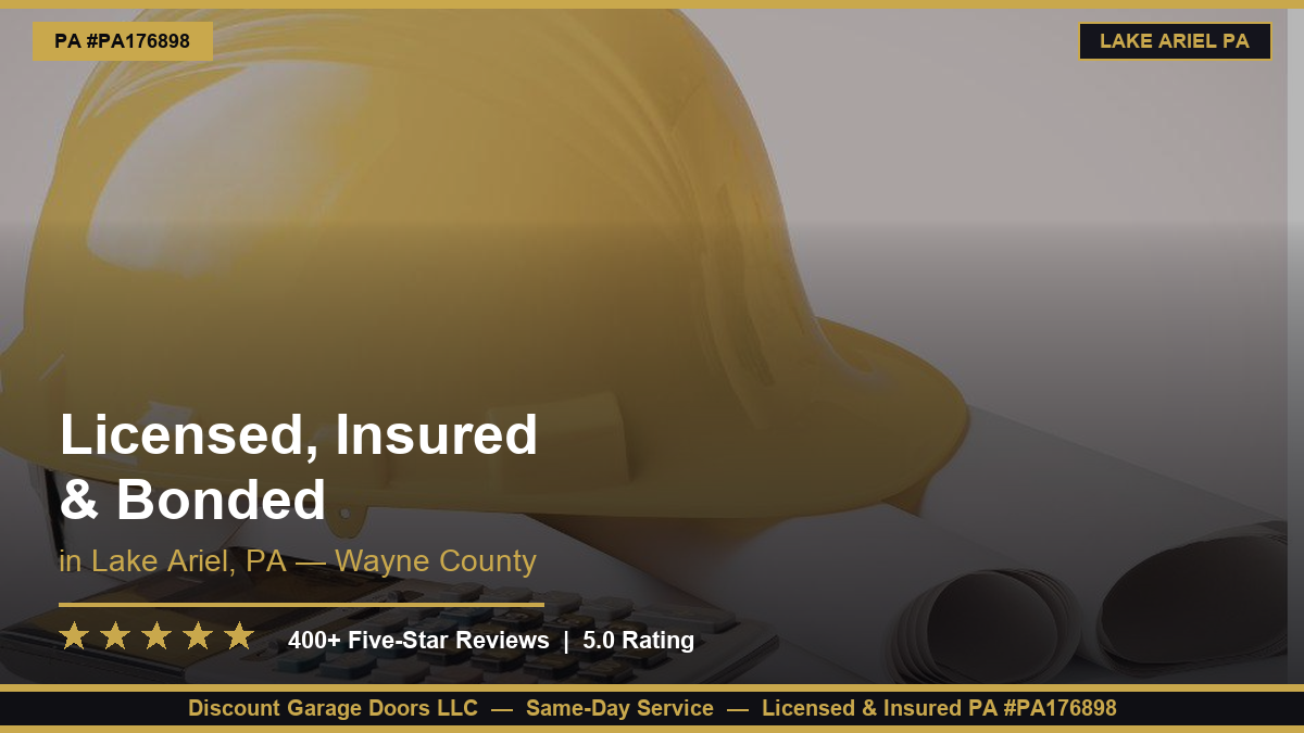licensed, insured and fully transparent