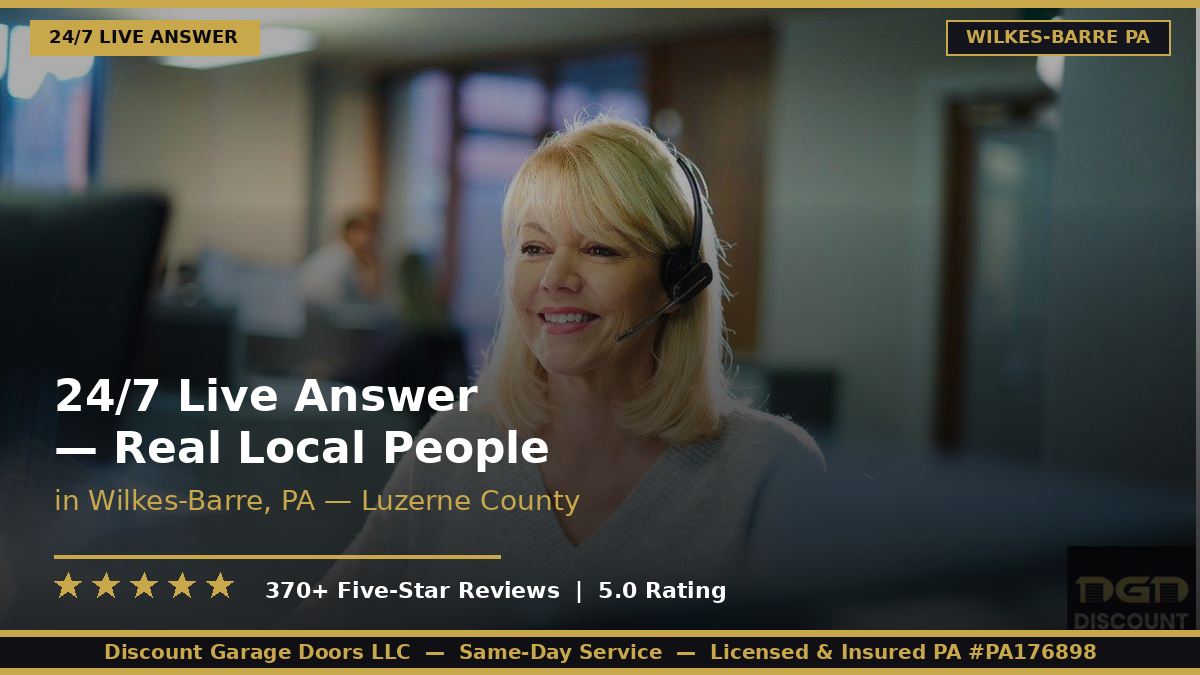 We Always Answer Live — 24 Hours a Day