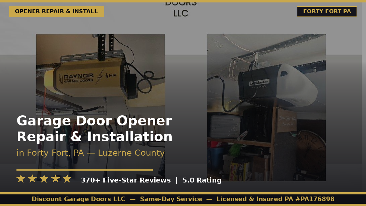 Garage Door Opener Repair & Installation — Forty Fort, PA