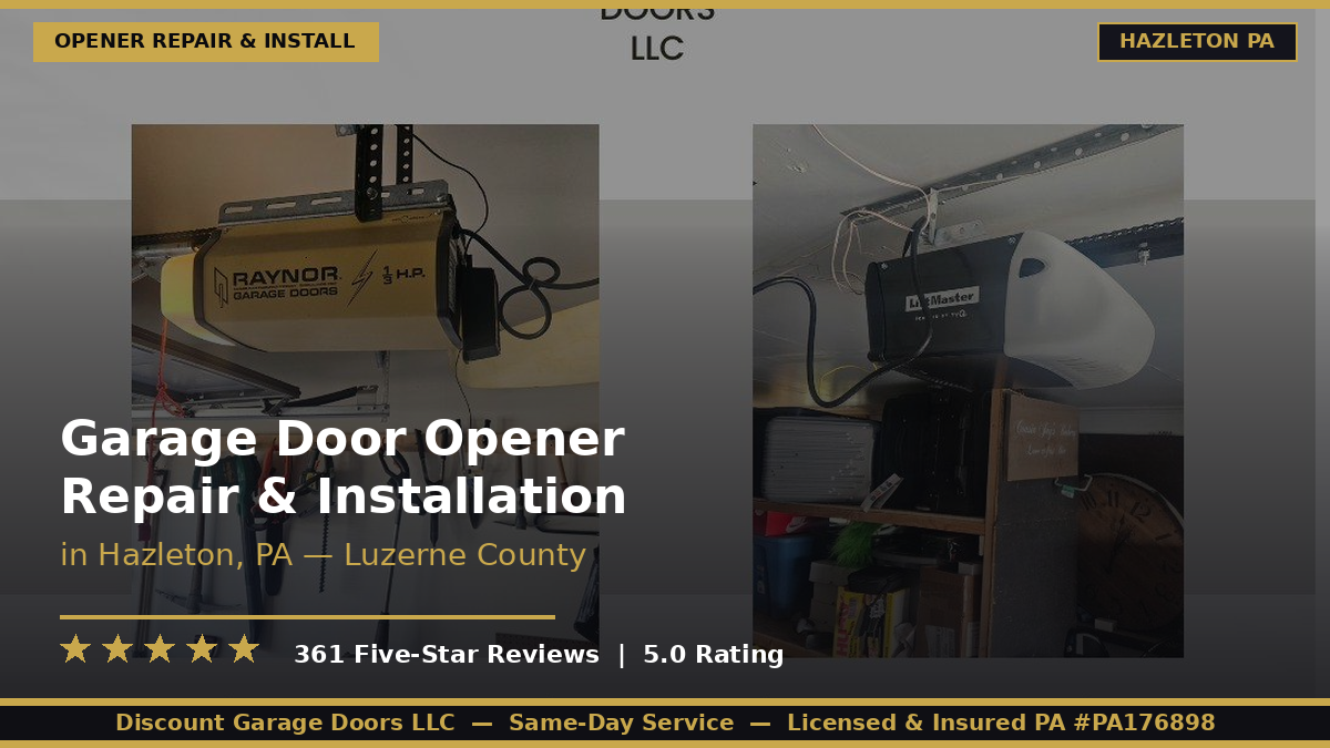 Garage Door Opener Repair & Installation — Hazleton, PA