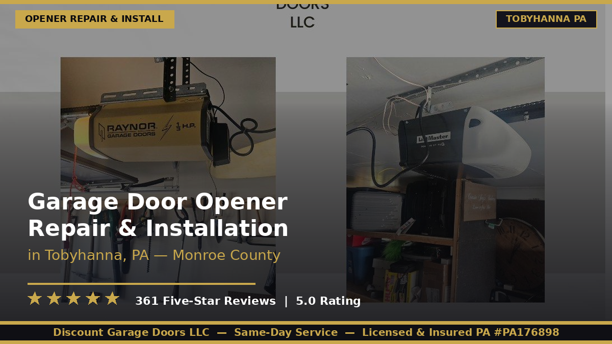 garage door opener repair tobyhanna pa