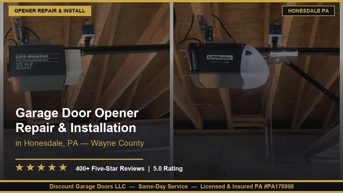 Garage Door Opener Repair & Installation — Honesdale, PA