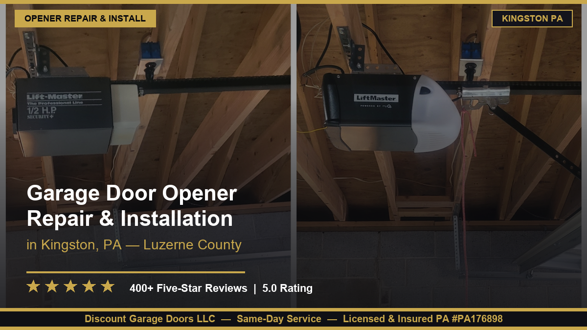 garage door opener repair kingston pa