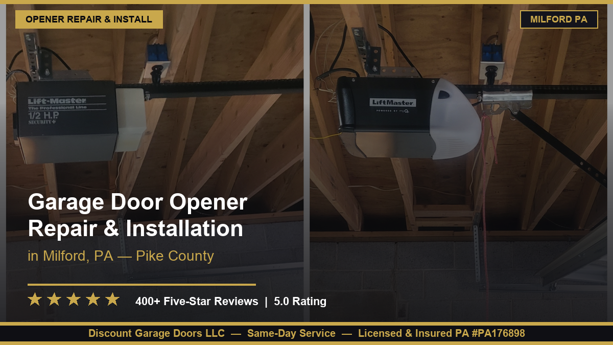 Garage Door Opener Repair & Installation — Milford, PA