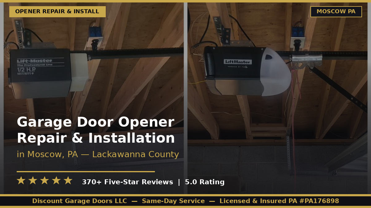 Garage Door Opener Repair & Installation — Moscow, PA