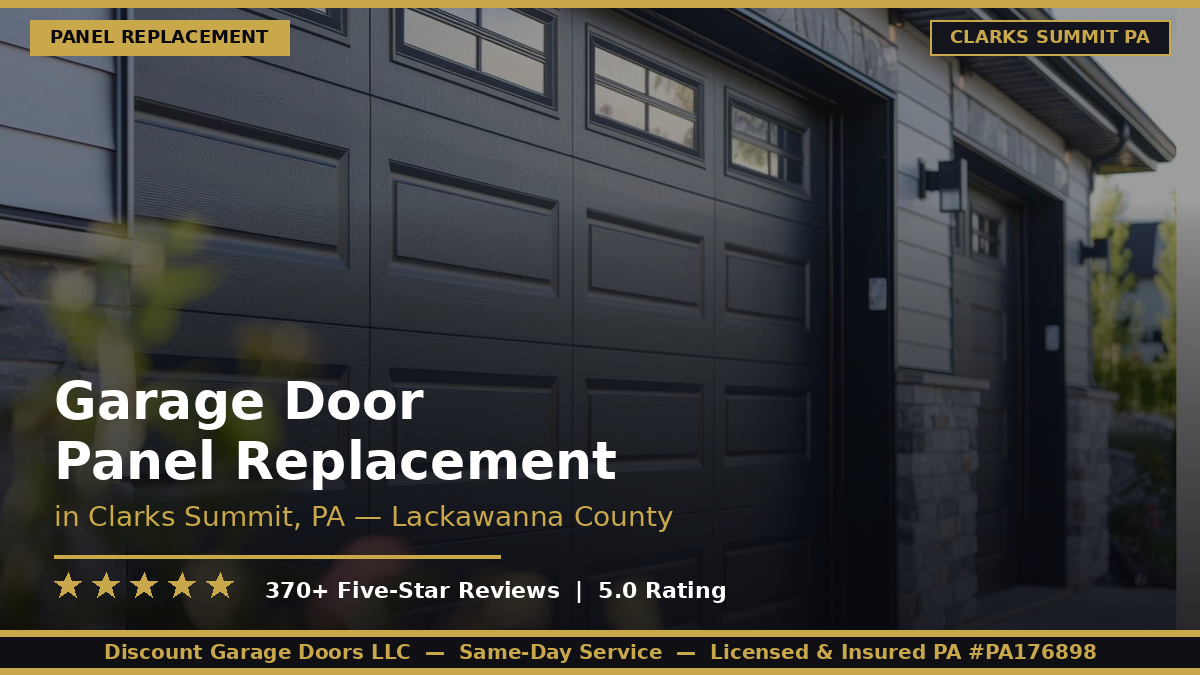 Garage Door Panel Replacement — Clarks Summit, PA