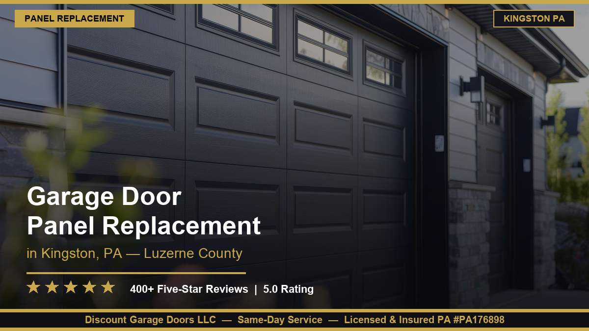 garage door panel replacement kingston pa
