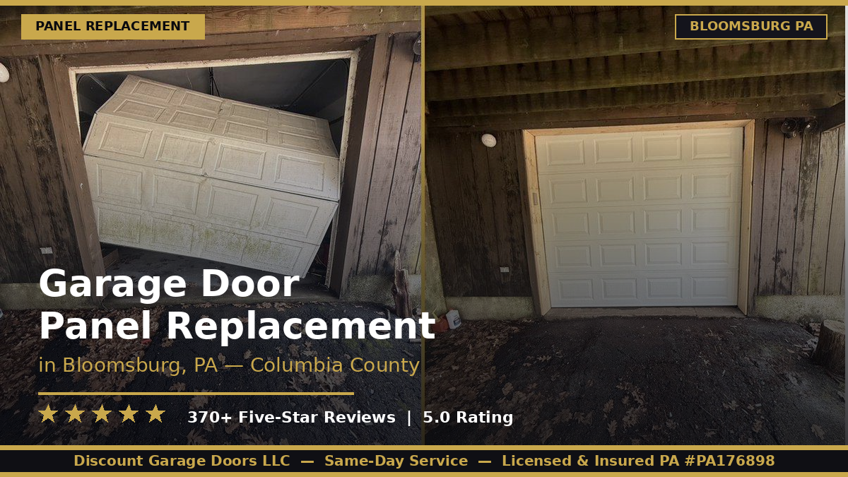 Garage Door Panel Replacement — Bloomsburg, PA