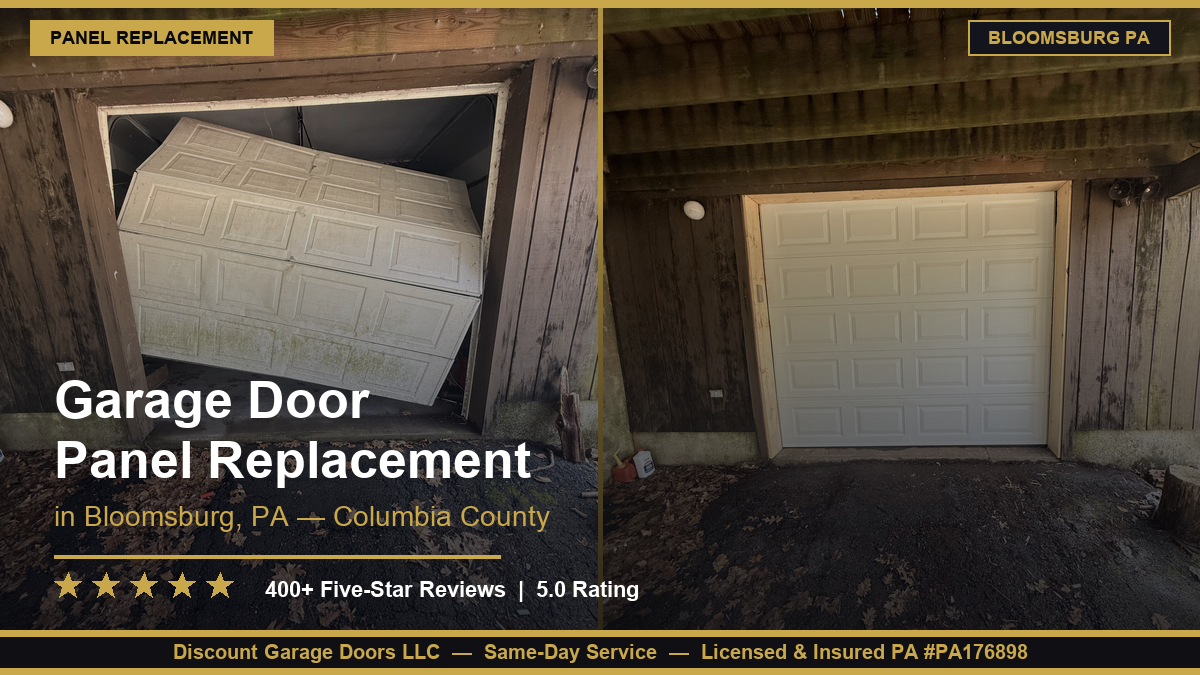 Garage Door Panel Replacement — Bloomsburg, PA