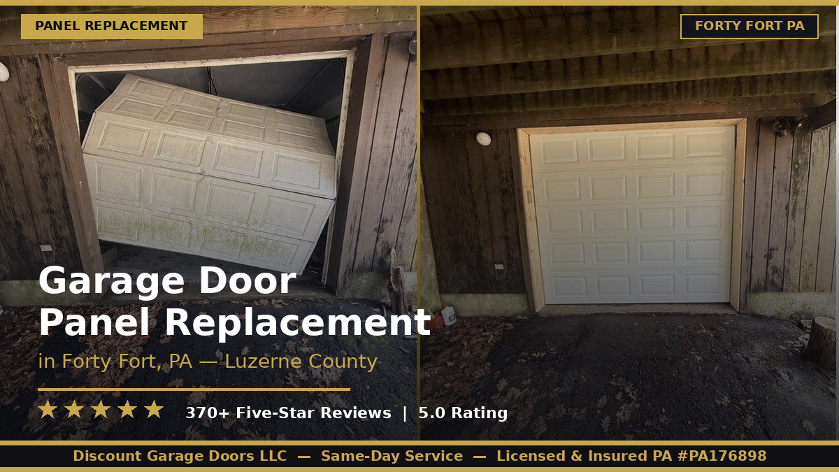 Garage Door Panel Replacement — Forty Fort, PA