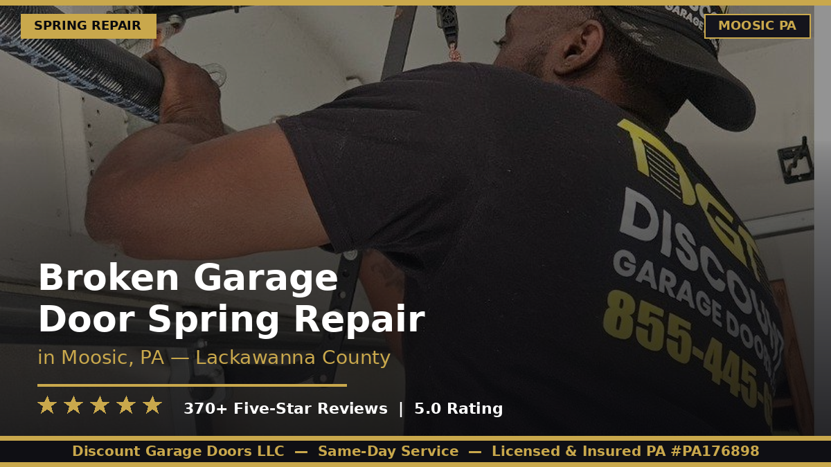 broken garage door spring repair