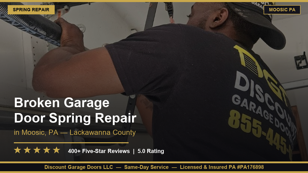 broken garage door spring repair