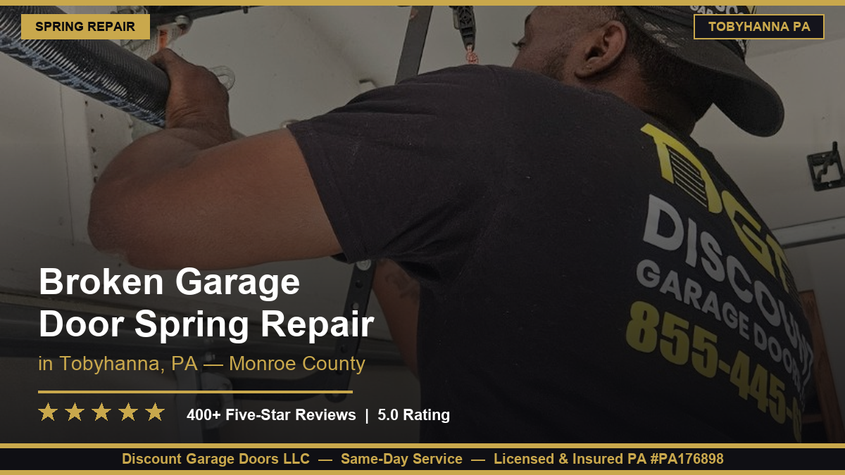 garage door spring repair tobyhanna pa