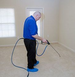 carpet cleaning technician