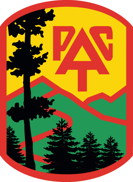 The logo for the potomac appalachian trail club