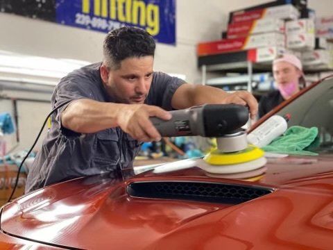 A Yellow Car — Fort Myers, FL — Qool Window Tinting